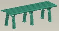 Plastic Tennis Court Benches
